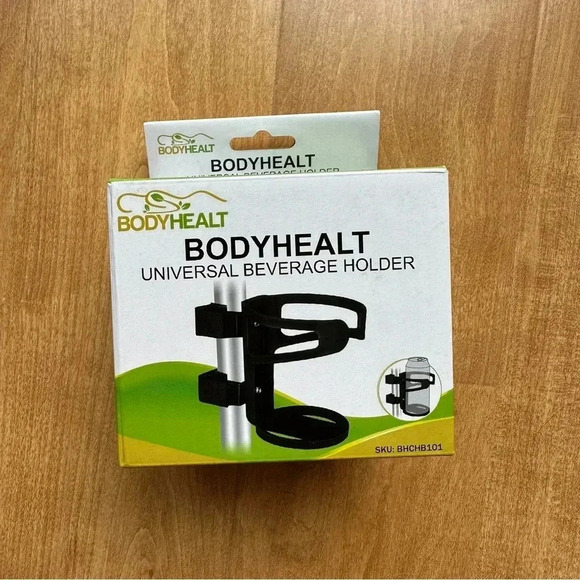 BodyHealt Universal Beverage Holder, Stroller/Wheelchair/Suitcase Cup Holder - Picture 3 of 10